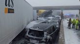 Photos show a 46-vehicle pileup that killed 4 people in Ohio in the 'bomb cyclone'