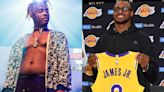Bronny James Honors Juice WRLD With No. 9 Jersey