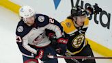 Columbus Blue Jackets refuse to 'roll over' in feisty OT loss to Boston Bruins