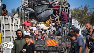 Mais de 80 mil palestinos já fugiram de Rafah – DW – 09/05/2024