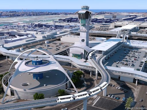Here's what LAX's People Mover will look like when it opens in 2026 - L.A. Business First