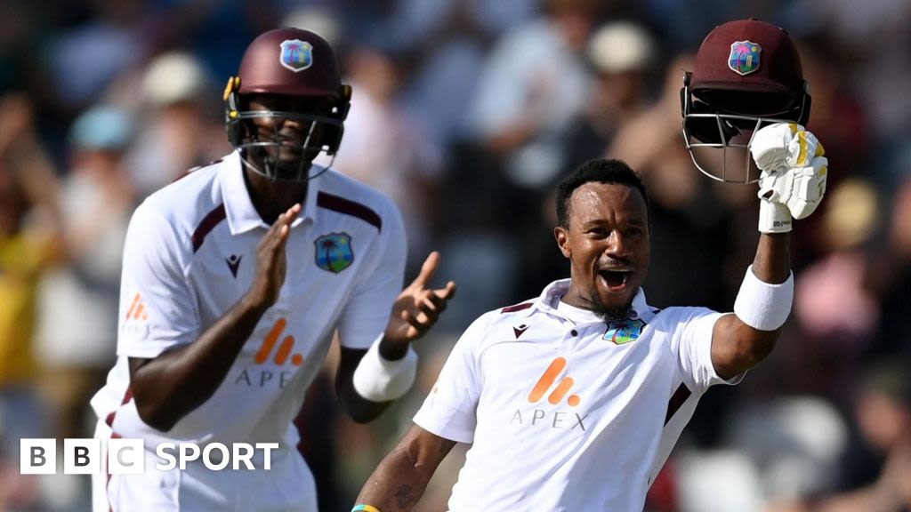 England vs West Indies: Kavem Hodge hundred ignites Trent Bridge contest