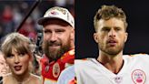 Travis Kelce says he doesn't agree with 'just about any' of his Chiefs teammate Harrison Butker's comments pushing women to be 'homemakers'