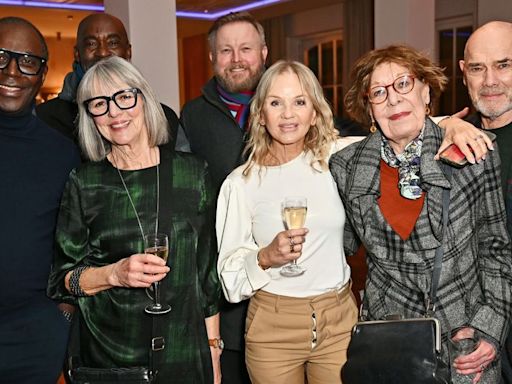 EastEnders legend Roberta Taylor's final photo - as she poses with beloved The Bill co-stars before she died