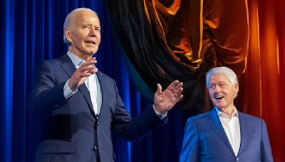 Biden again calls Trump a 'convicted felon' at a fundraiser pushing his 5-day total to around $40M