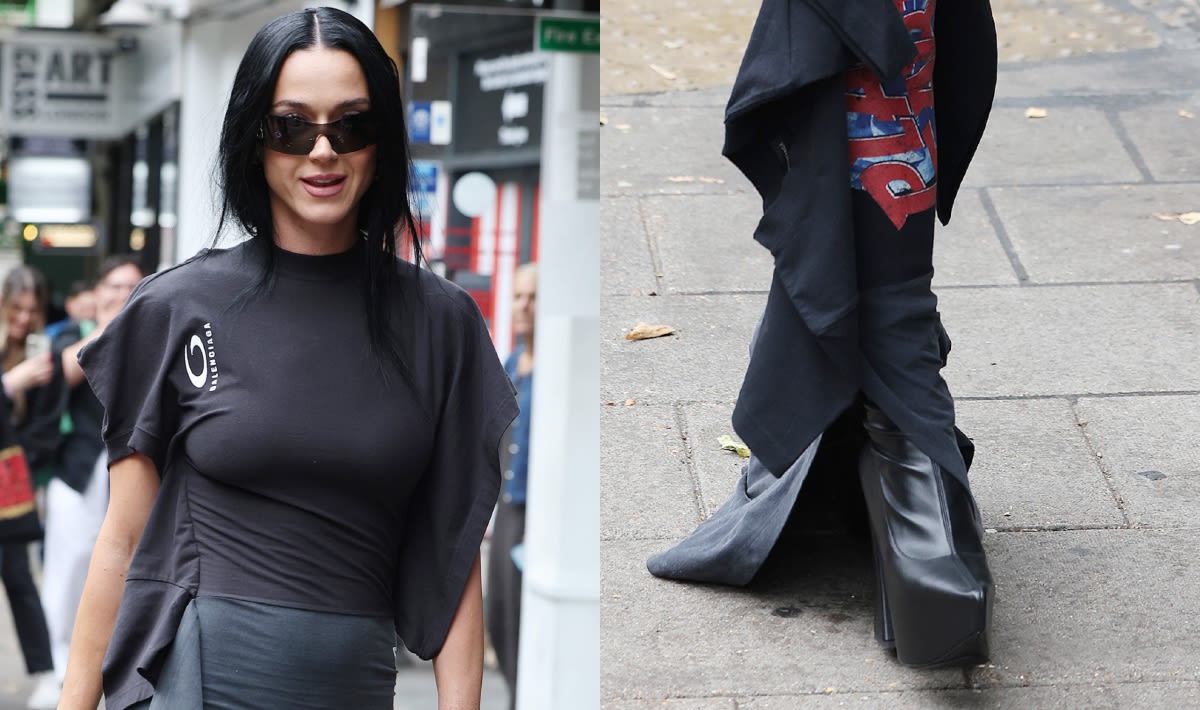 Katy Perry Elevates Balenciaga Look With Towering Vivienne Westwood Platform Boots – Here’s Why They’re the Latest Y2K Trend