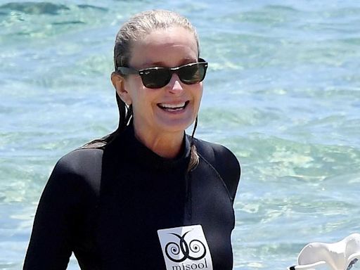 Bo Derek, 67, shows off her age-defying physique in Sardinia