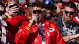 Patrick Mahomes Says 'I'm Just a Regular Quarterback' After Wife Brittany Interrupts His Parade Speech