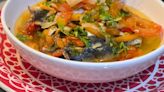 Escabeche de sardinha no forno - leve, saudável e econômico