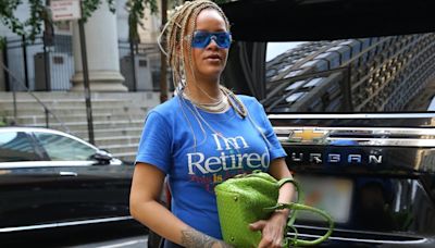 Rihanna Suggests She's Retiring Based on Her Telling Wardrobe