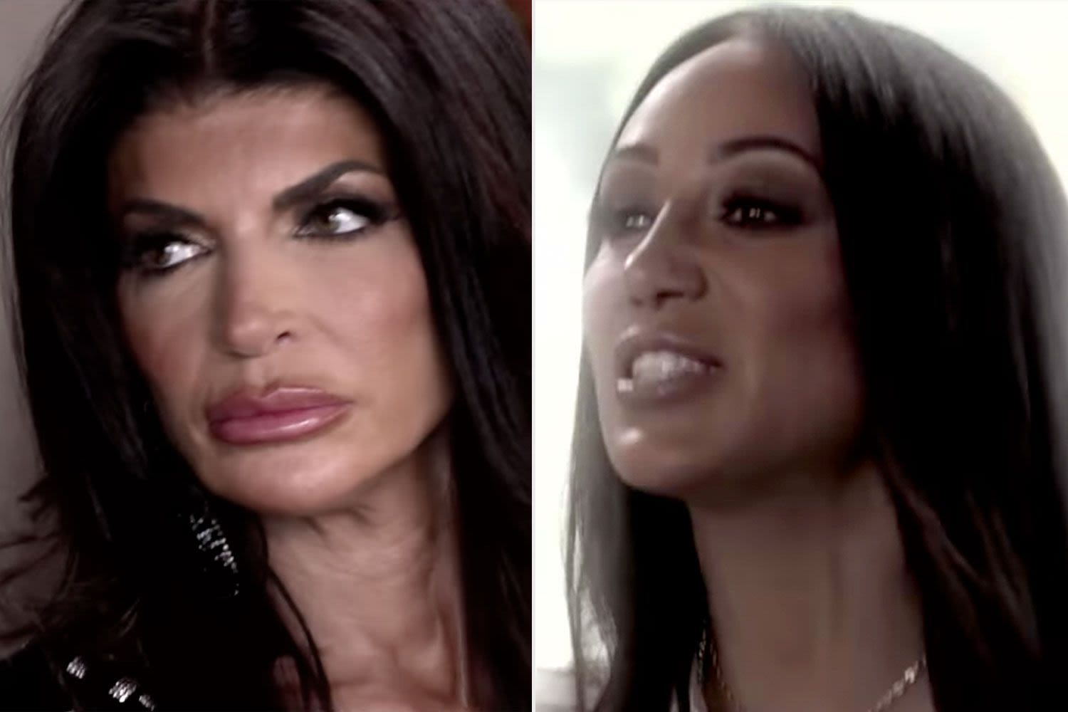 'RHONJ': Chaos Erupts as Teresa's 'Hot Dog-Lipped Mouth' Is Put on Blast and Melissa Hurls 'White Trash' Insult