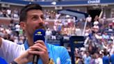 Djokovic sings famous Beastie Boys song to crowd after US Open victory