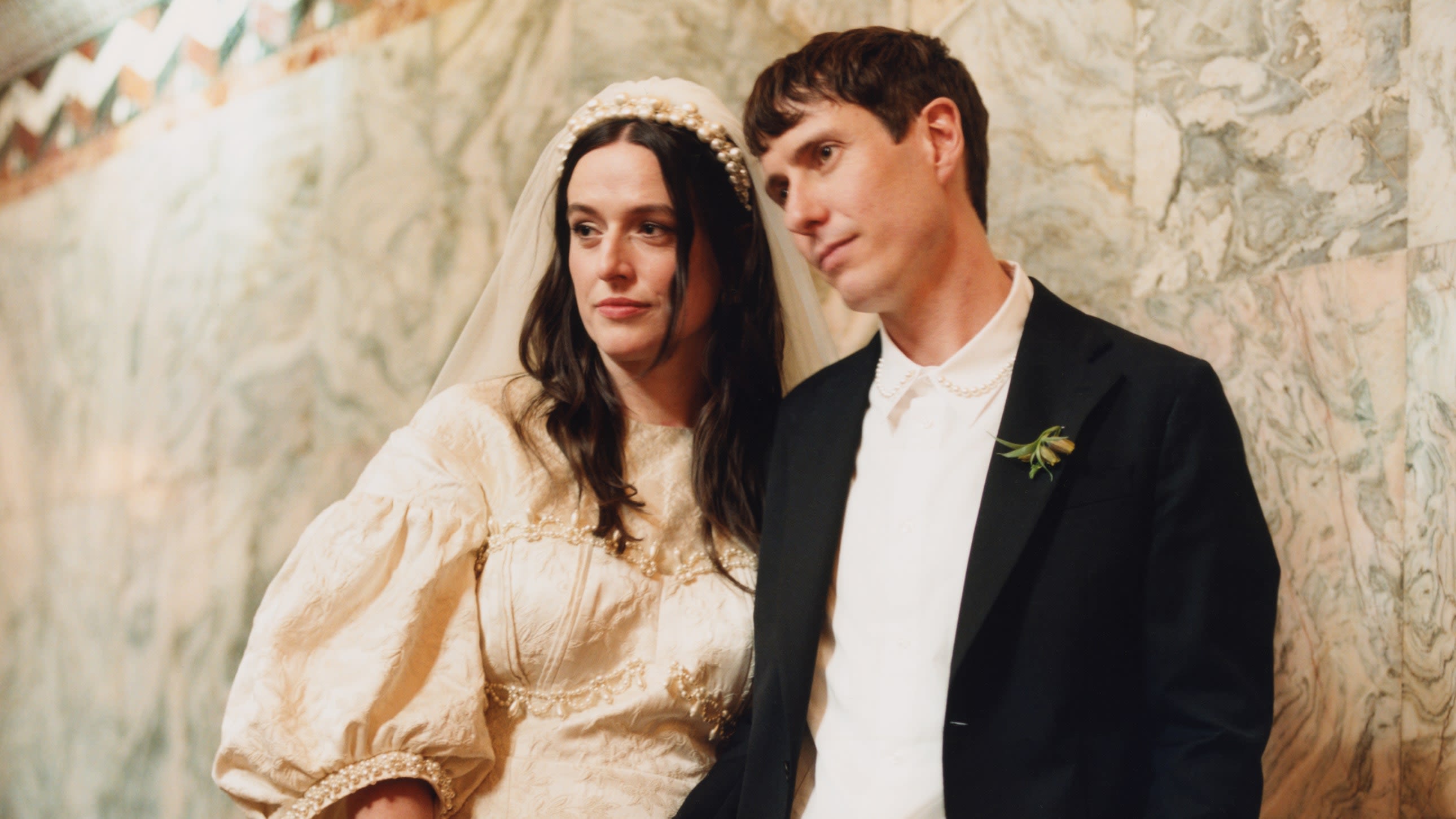 The Bride Wore Simone Rocha for Her Intimate London Wedding—And Married With Her Baby in Her Arms