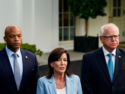 Democratic governors vow to stand with Biden after shaky debate performance