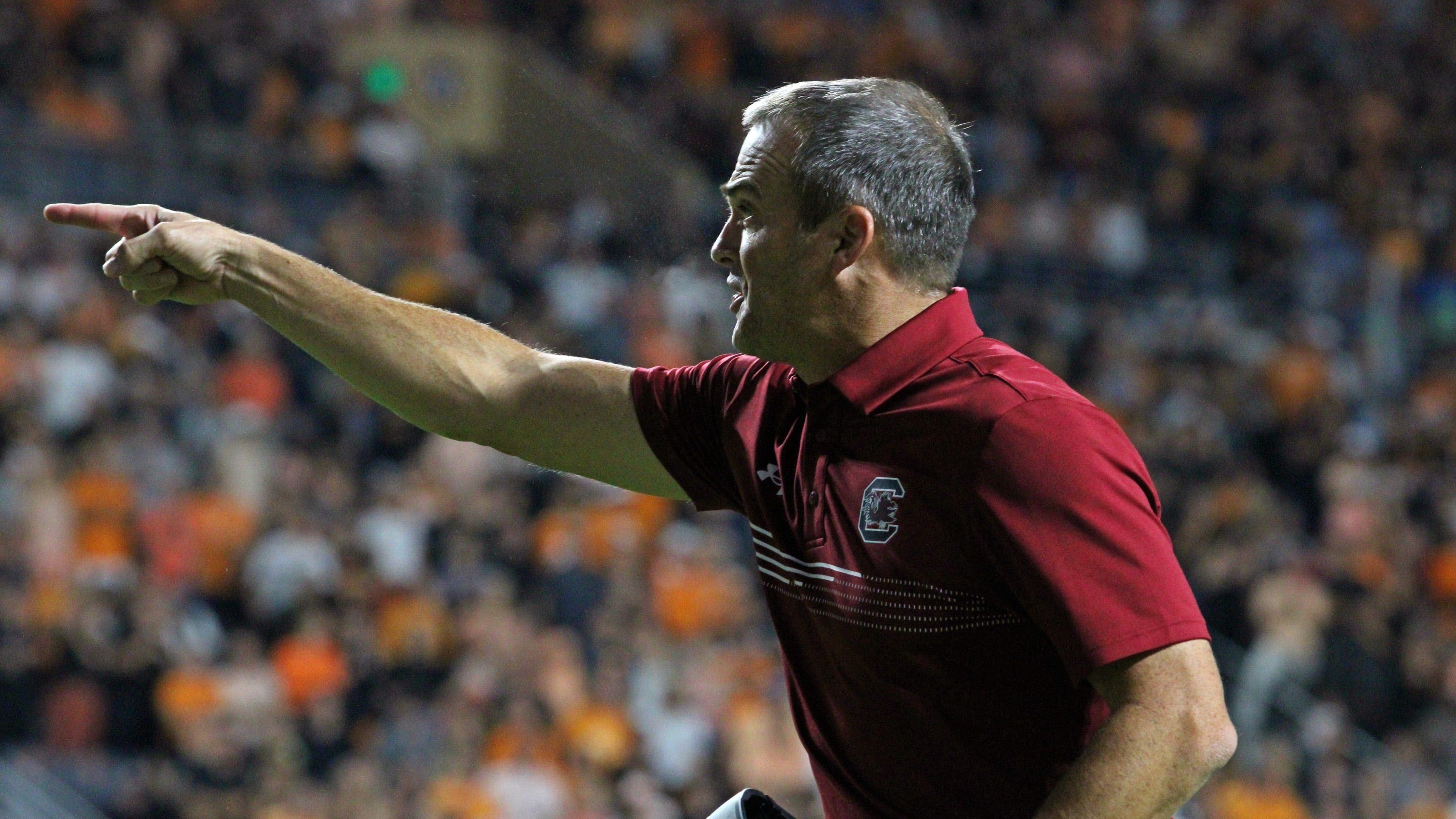 Video: South Carolina football, Shane Beamer work through drills in preseason practice