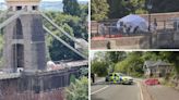 Human remains found in suitcase at Clifton Suspension Bridge belonged to two men | ITV News