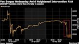 Yen Surges 2% in Minutes With Traders Edgy on Intervention Risk