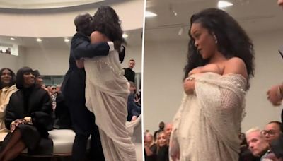 Rihanna ignores former pal Naomi Campbell in viral video from New York Fashion Week