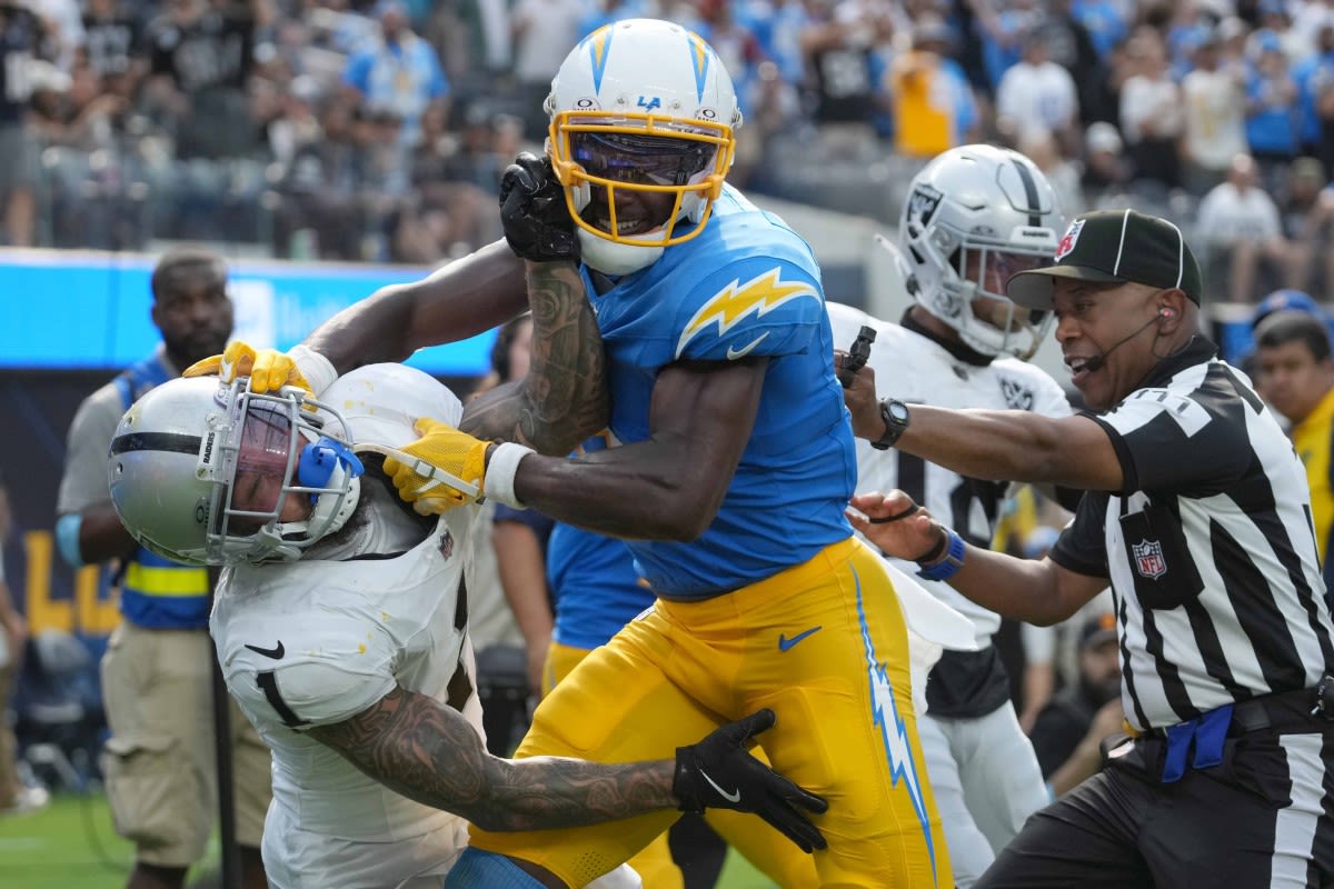 Chargers News: Josh Palmer Discusses Ejection After Brawl Against Raiders