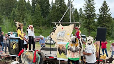 ‘Sacred Return’: Tribal ceremony honors birth of prophesied white buffalo calf