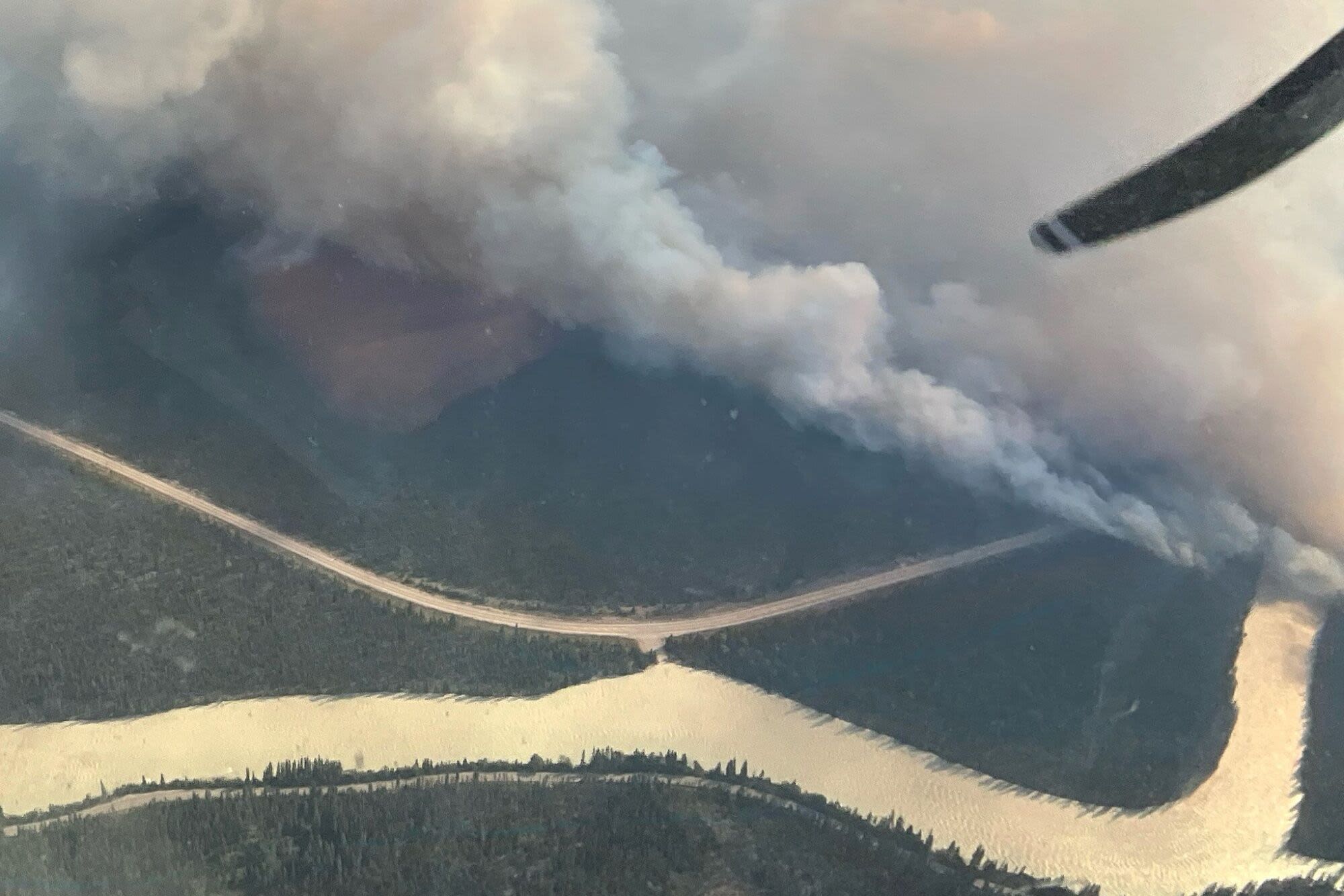 Wildfire Tears Through Resort Town Jasper in Canada Rockies