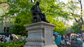 At the student protest at UPenn, passions are clear and dialogue is lacking