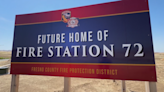 This is the new fire station coming to Friant