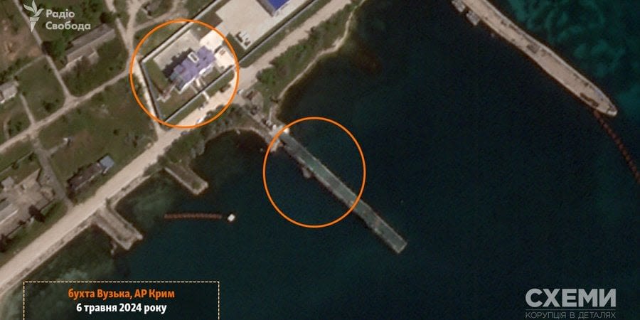 Ukrainian strike on Russian speedboat in Crimea: Satellite images show damage