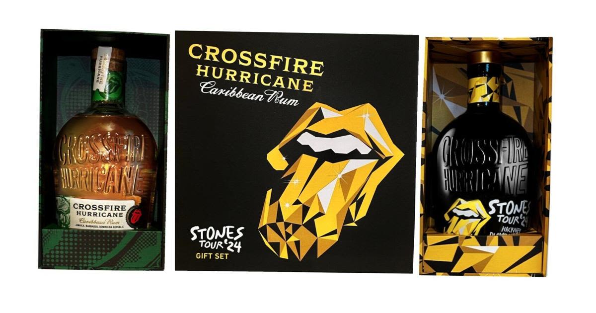 Crossfire Hurricane Rum by The Rolling Stones invites you to Own a Piece of Rock and Roll History with 2024 Limited Edition Hackney Diamonds ...