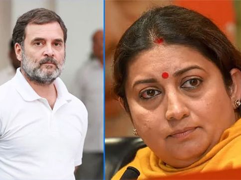 Don’t be nasty to Smriti Irani, LoP Rahul says on X; BJP calls it ‘most disingenuous’
