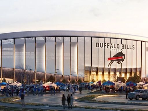 Bills Fans Gather To Watch New Stadium Construction After Nearly Losing Team