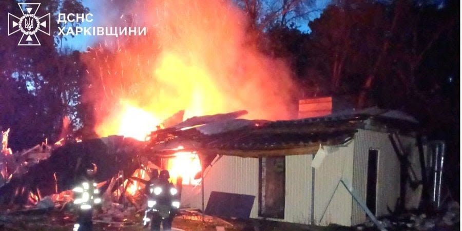 Two injured after Russia attacks private home in Kharkiv