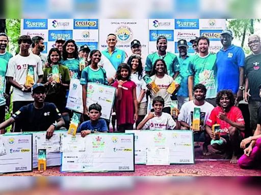 Tamil Nadu surfers sweep top honours at IOS 5.0 | Mangaluru News - Times of India