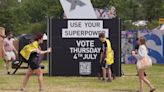 Just Vote: Glastonbury ‘politically charged’ in week before General Election