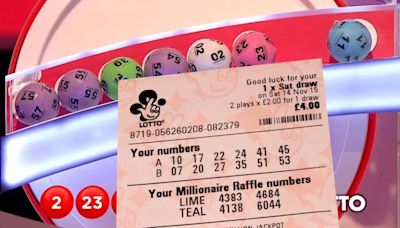 Lotto results LIVE: National Lottery numbers tonight, July 13, 2024