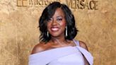 Viola Davis Is Pretty in Purple in a Floor-Length Lilac Gown at The Albies