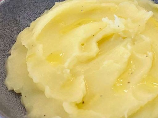 Purê de batata cremoso 2 Ingredientes + água e temperos - sem leite, econômico