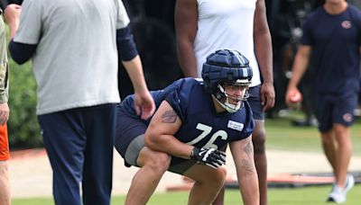 Chicago Bears training camp report: Ongoing O-line health issues create questions about Caleb Williams’ preseason time