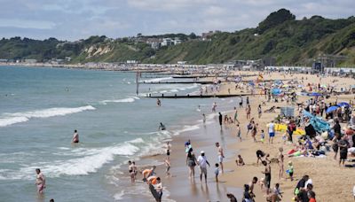 Man found safe and well after search at Bournemouth Beach on hottest day of year