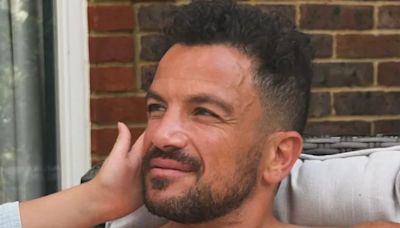 Peter Andre shares unintentionally hilarious snap with baby daughter as fans predict her 'lookalike'