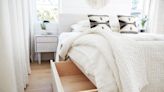 Storage Bed Frames Are a Neat Person's Answer to Underbed Organizing