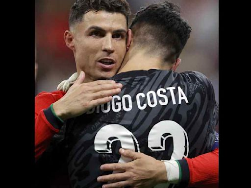 Portugal into Euro 2024 last eight after Diego Costa's saves, Cristiano Ronaldo's tears