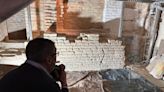 Aflora el muro de cierre de la sinagoga durante las obras de la iglesia de Santa María la Blanca de Sevilla