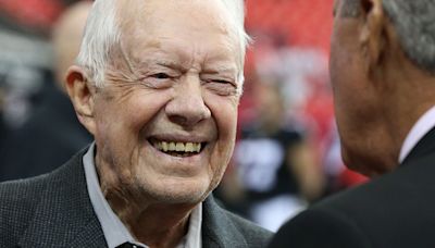 Jimmy Carter’s next goal is voting for Kamala Harris for president