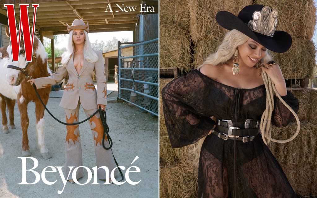 Limited-edition hard copy of Beyoncé’s W cover exclusively hits NYC newsstands