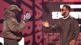 Kanye West Makes Surprise BET Awards 2022 Speech in ‘Hood by Air’ Jacket & Mask During Diddy Tribute