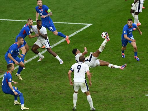 Bellingham se sintió Cristiano Ronaldo en su golazo de chilena a Eslovaquia