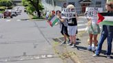 Four pro-Palestine students, one pro-Israel protest in Kalama