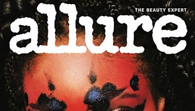 Willow Smith Stuns in Bare-Chested Red Look & Fierce Makeup for ‘Allure’ Cover: Photos