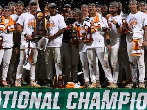 Vols win program's first NCAA baseball championship